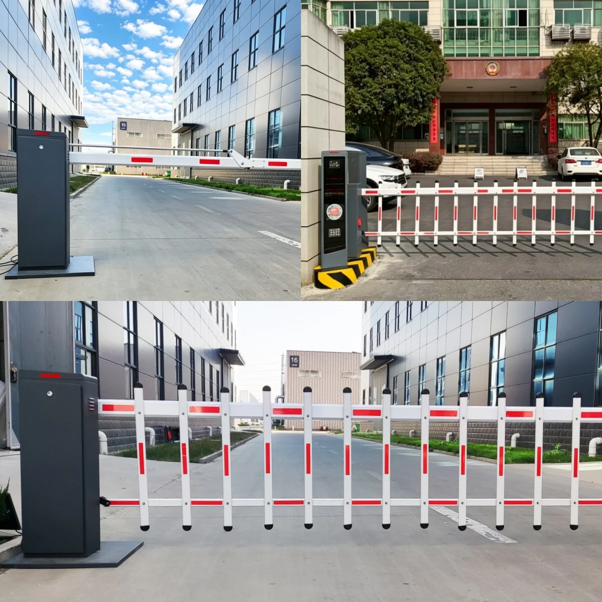 Barrier cần thẳng bằng thép không gỉ cao cấp chuyên dụng cho trạm thu phí: Giải pháp cổng Swing tự động bền bỉ, chống ăn mòn