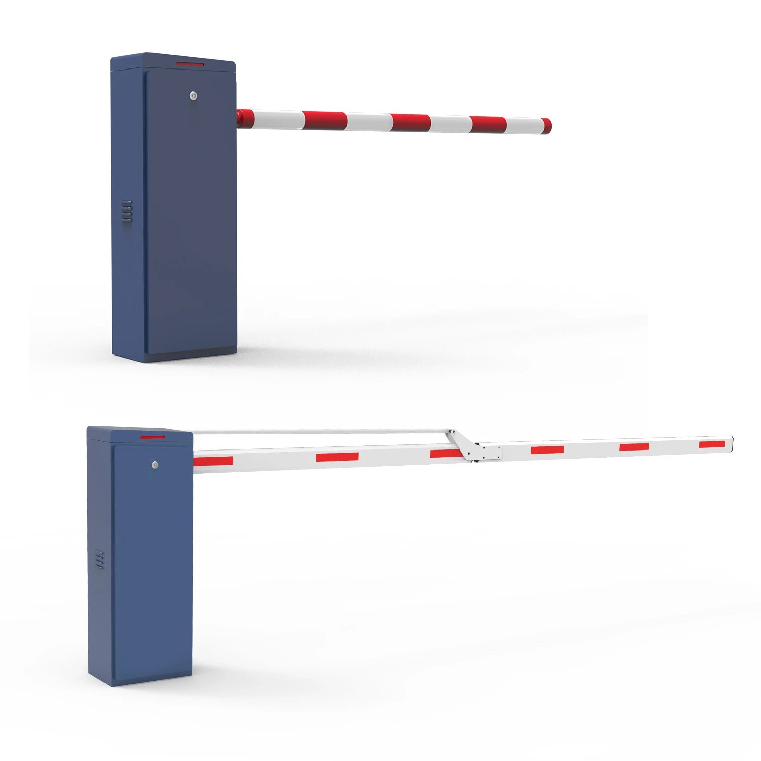 Hệ thống Barrier tự động cần gập (Articulated Boom): Giải pháp tối ưu cho bãi đỗ xe trần thấp và khu vực hạn chế không gian