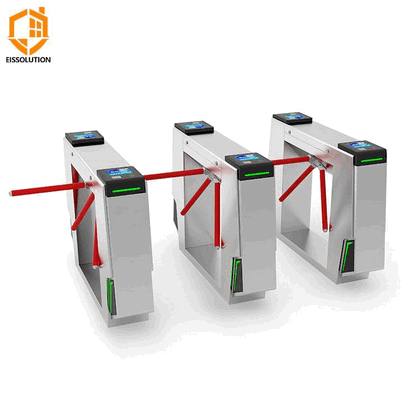 Hệ thống cổng xoay cánh gập (Wing Gate) động cơ không chổi than: Tích hợp nhận diện khuôn mặt AI và mã QR, giải pháp kiểm soát ra vào hiện đại cho văn phòng công nghệ