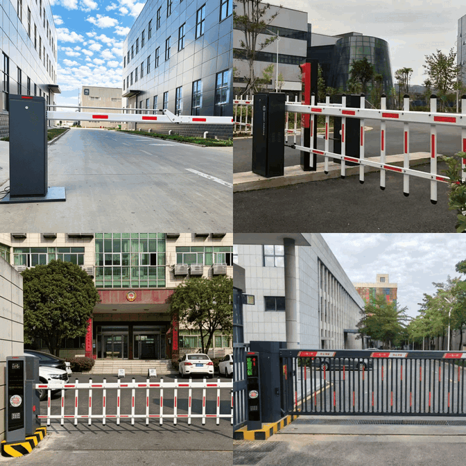 Trọn bộ hệ thống Barrier tự động thương mại: Động cơ không chổi than (Brushless) siêu bền, chuyên dụng cho trung tâm thương mại và siêu thị