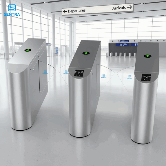 Hệ thống cổng xoay phân làn tốc độ cao: Tích hợp xác thực đa phương thức (Multi-factor) cho hành lang lối vào doanh nghiệp và văn phòng chuyên nghiệp