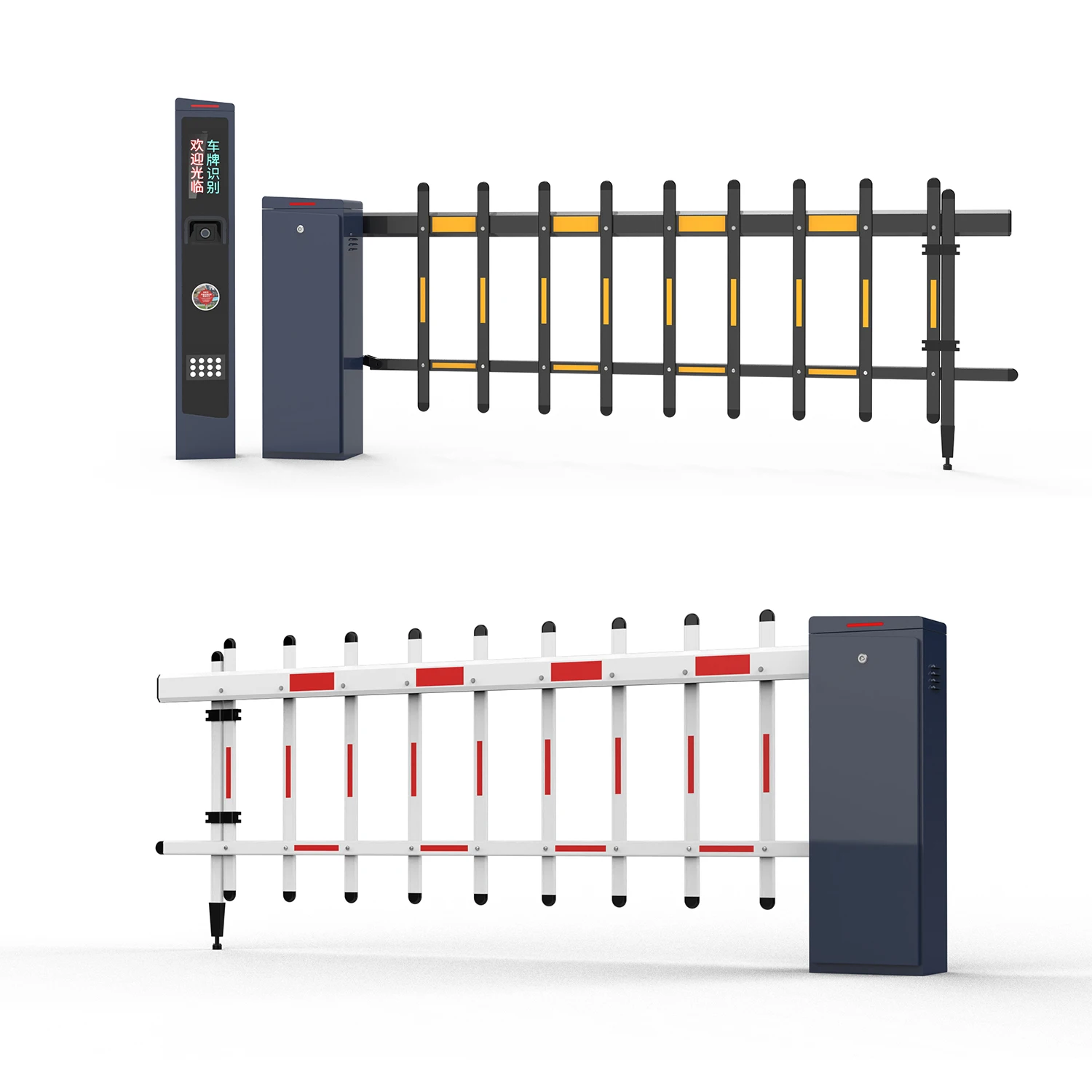 Hệ thống Barrier tự động động cơ 24V tích hợp đèn LED cảnh báo: Giải pháp kiểm soát ra vào an toàn và trực quan