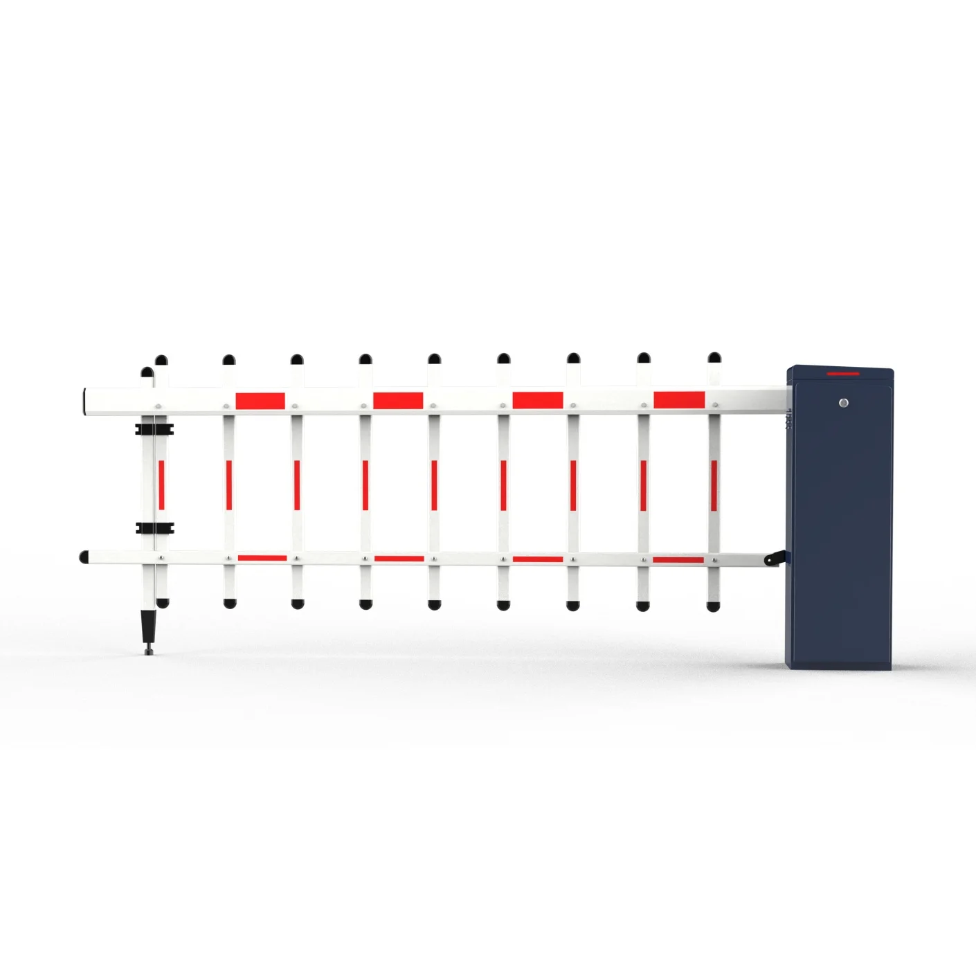 Barrier cần thẳng bằng thép không gỉ cao cấp chuyên dụng cho trạm thu phí: Giải pháp cổng Swing tự động bền bỉ, chống ăn mòn