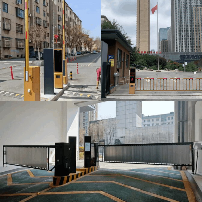 Hệ thống cổng barrier tự động kiểm soát bãi đỗ xe: Tích hợp cánh tay chắn có đèn tín hiệu giao thông (LED) đảm bảo an toàn tuyệt đối cho lối vào