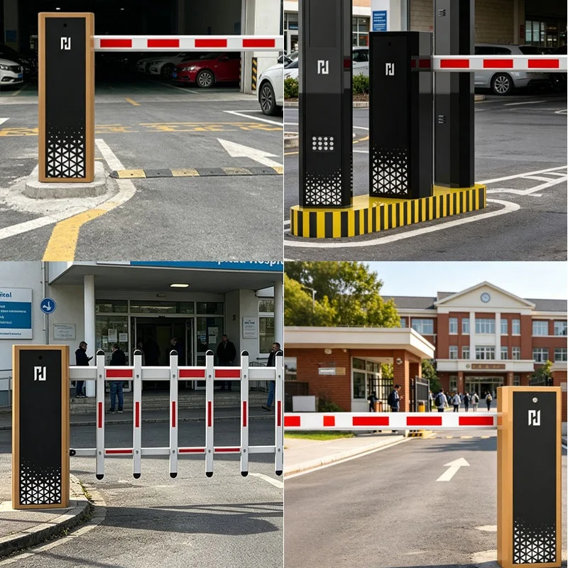 Barrier tự động điều khiển từ xa 110V AC: Hệ thống tích hợp chế độ vận hành thủ công khẩn cấp cho kiểm soát giao thông