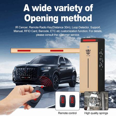 Hệ thống Barrier tự động cần thẳng 6 mét: Giải pháp kiểm soát lối vào chuyên dụng cho nhà kho, nhà máy và khu vực logistics (Barrier công nghiệp)