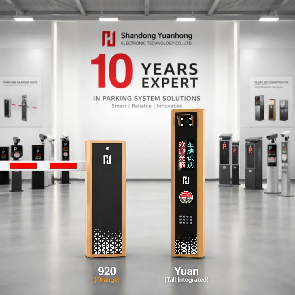 Barie tự động Baroxon tại lối vào bãi đỗ xe